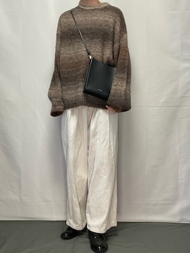 「CASPER JOHN（キャスパージョン）のアイテム（ブーツ）」を使った、YOKIKIさん（メンズ・180cm）の秋コーディネート