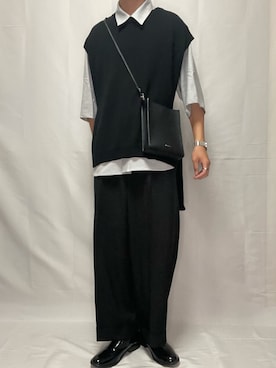 「CASPER JOHN（キャスパージョン）のアイテム（ブーツ）」を使った、YOKIKIさん（メンズ・180cm）の秋コーディネート