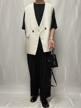 「CASPER JOHN（キャスパージョン）のアイテム（ブーツ）」を使った、YOKIKIさん（メンズ・181cm）の夏コーディネート