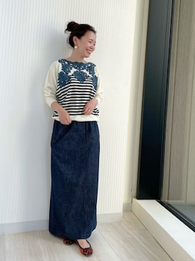 「BEARDSLEY」｜「アイテム（その他）」を使った、bea _kiyoさん（レディース・156cm）の秋コーディネート