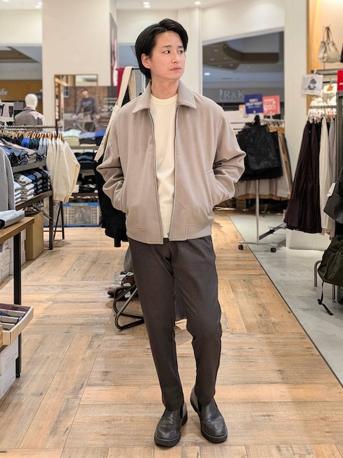 ウーリーテックジップブルゾン/595539（ブルゾン）｜GLOBAL WORK