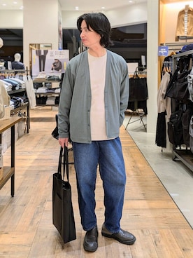 もりもんさん（メンズ・171cm）の冬コーディネート