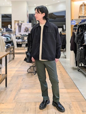 もりもんさん（メンズ・171cm）の冬コーディネート