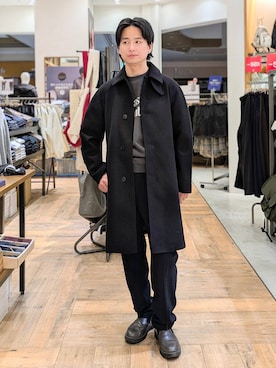 もりもんさん（メンズ・171cm）の冬コーディネート