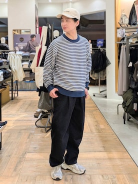 もりもんさん（メンズ・171cm）の冬コーディネート