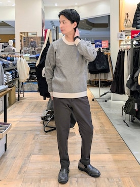 もりもんさん（メンズ・171cm）の秋コーディネート