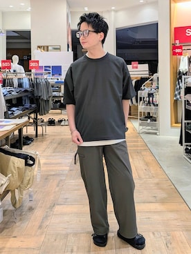 「アイテム（サンダル）」を使った、もりもんさん（メンズ・171cm・30代）の夏コーディネート