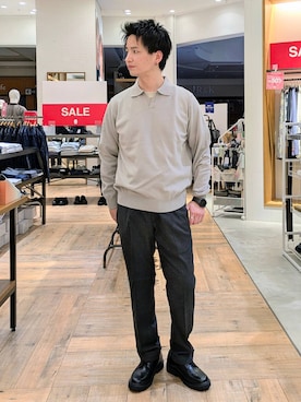 「アイテム（その他シューズ）」を使った、もりもんさん（メンズ・171cm）の夏コーディネート