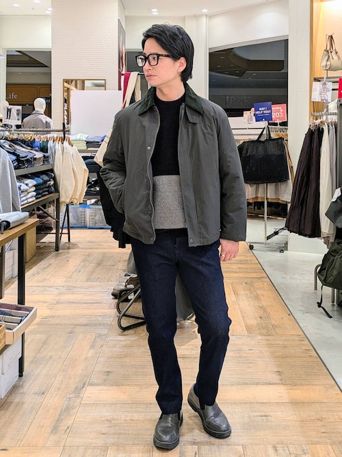 ライトウォーム襟切り替えブルゾン/601412（ブルゾン）｜GLOBAL WORK