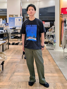 「アイテム（レッグウェア）」を使った、もりもんさん（メンズ・171cm・30代）の夏コーディネート