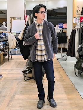 もりもんさん（メンズ・171cm）の秋コーディネート