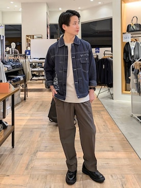 もりもんさん（メンズ・171cm・30代）の秋コーディネート