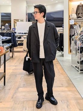 もりもんさん（メンズ・171cm・30代）の秋コーディネート