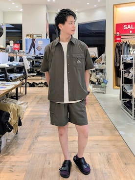 「アイテム（レッグウェア）」を使った、もりもんさん（メンズ・171cm・30代）の夏コーディネート