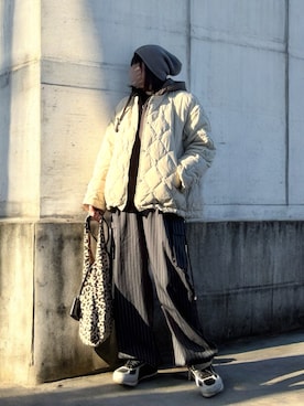 「Java（ジャバ）のアイテム」を使った、…natsuho…さん（レディース・154cm）の冬コーディネート