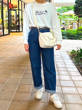 「GRL（グレイル）のアイテム」を使った、こはるさん（レディース・155cm）の秋コーディネート