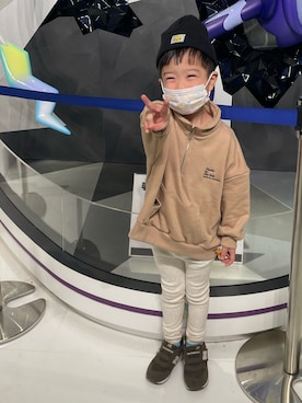 kaiii998さん（キッズ・100cm）の冬コーディネート
