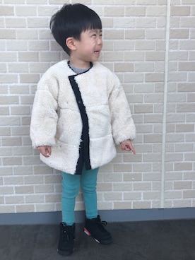 kaiii998さん（キッズ・100cm）の冬コーディネート