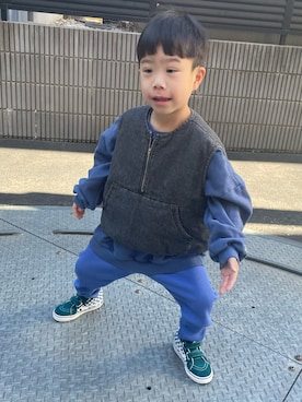 「Ron Herman（ロン ハーマン）のアイテム」を使った、kaiii998さん（キッズ・100cm）の春コーディネート