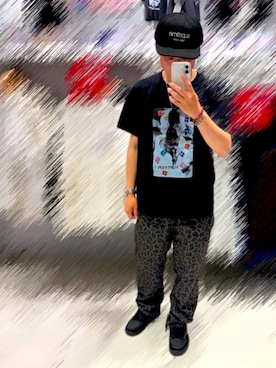 「Supreme （シュプリーム）のアイテム」を使った、katsushitさん（メンズ・170cm）の春コーディネート