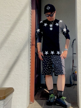 「スター」｜katsushitさん（メンズ・170cm）の春コーディネート