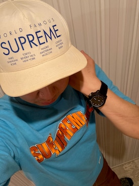 「LUMINOX（ルミノックス）のアイテム（アナログ腕時計）」を使った、katsushitさん（メンズ・170cm）の夏コーディネート