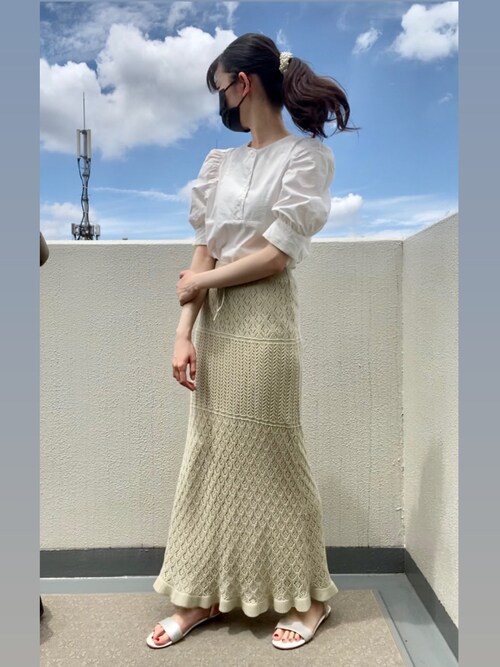 すとっくほるむ Grlのシャツ ブラウスを使ったコーディネート Wear