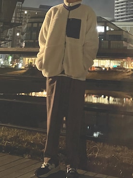 アツさん（メンズ・178cm）の春コーディネート