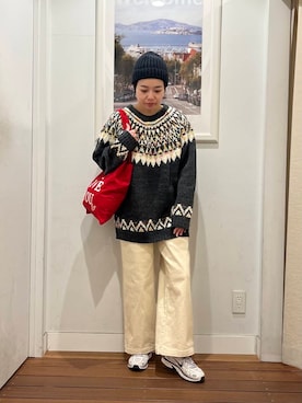 natsuhaさん（レディース・158cm）の冬コーディネート