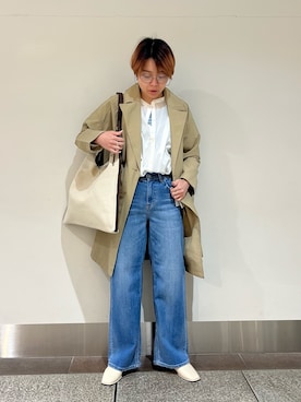 「URBAN RESEARCH Sonny Label（アーバンリサーチサニーレーベル）のアイテム（トップス）」を使った、natsuhaさん（レディース・161cm）の春コーディネート