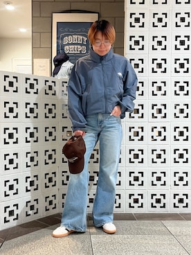 「URBAN RESEARCH Sonny Label（アーバンリサーチサニーレーベル）のアイテム（キャップ）」を使った、natsuhaさん（レディース・161cm）の春コーディネート