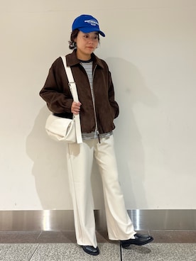 「URBAN RESEARCH Sonny Label（アーバンリサーチサニーレーベル）のアイテム（パンツ）」を使った、natsuhaさん（レディース・161cm）の秋コーディネート