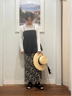 natsuhaさん（レディース・158cm）の夏コーディネート