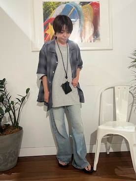 natsuhaさん（レディース・161cm）の夏コーディネート