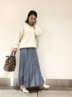 natsuhaさん（レディース・158cm）の冬コーディネート