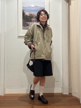 「URBAN RESEARCH Sonny Label（アーバンリサーチサニーレーベル）のアイテム（ジャケット/アウター）」を使った、natsuhaさん（レディース・161cm）の秋コーディネート