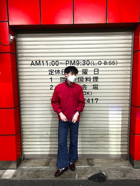 「70's」｜「アイテム（ジャケット/アウター）」を使った、hikaruさん（メンズ・175cm）の夏コーディネート