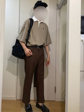 「BURBERRY（バーバリー）のアイテム（キャップ）」を使った、sshuhoさん（メンズ・173cm）の夏コーディネート