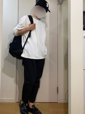 「BURBERRY（バーバリー）のアイテム（キャップ）」を使った、sshuhoさん（メンズ・173cm）の夏コーディネート