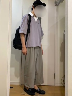 「BURBERRY（バーバリー）のアイテム（キャップ）」を使った、sshuhoさん（メンズ・173cm）の夏コーディネート