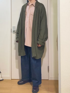 「KINGSIZE（キングサイズ）のアイテム」を使った、sshuhoさん（メンズ・173cm）の春コーディネート