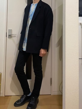 「BEAMS（ビームス）のアイテム（ブーツ）」を使った、sshuhoさん（メンズ・173cm）の秋コーディネート