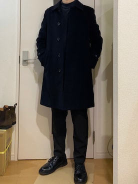 「BEAMS（ビームス）のアイテム（ブーツ）」を使った、sshuhoさん（メンズ・173cm）の秋コーディネート