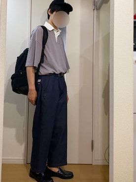 「BURBERRY（バーバリー）のアイテム（キャップ）」を使った、sshuhoさん（メンズ・173cm）の夏コーディネート