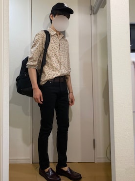 「BURBERRY（バーバリー）のアイテム（キャップ）」を使った、sshuhoさん（メンズ・173cm）の夏コーディネート