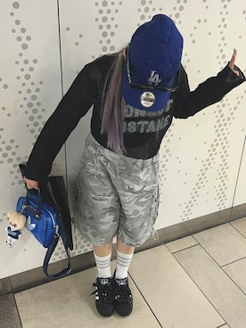 「お洒落さんとつながりたい」｜「アイテム（ソックス/靴下）」を使った、りんたんさん（レディース・152cm）の秋コーディネート