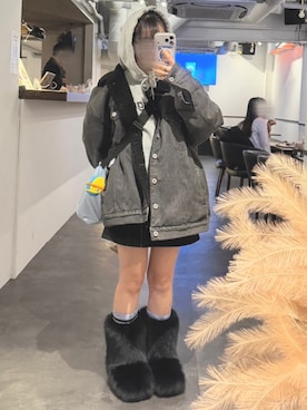 「3.3 Field Trip （3.3フィールドトリップ）のアイテム」を使った、りんたんさん（レディース・152cm）の春コーディネート