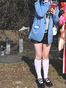 「tutuanna（チュチュアンナ）のアイテム」を使った、りんたんさん（レディース・152cm）の春コーディネート