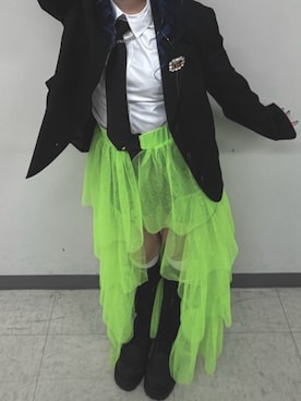 「ENVYM（アンビー）のアイテム」を使った、りんたんさん（レディース・152cm）の春コーディネート