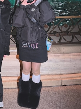 「IMARI（イマリ）のアイテム」を使った、りんたんさん（レディース・152cm）の冬コーディネート